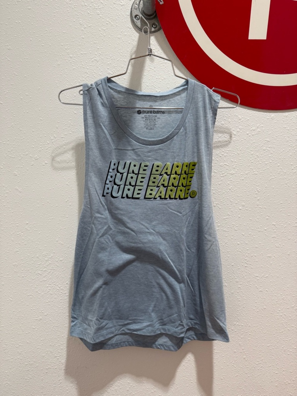NWT Pure Barre Heads Up Muscle Tank
